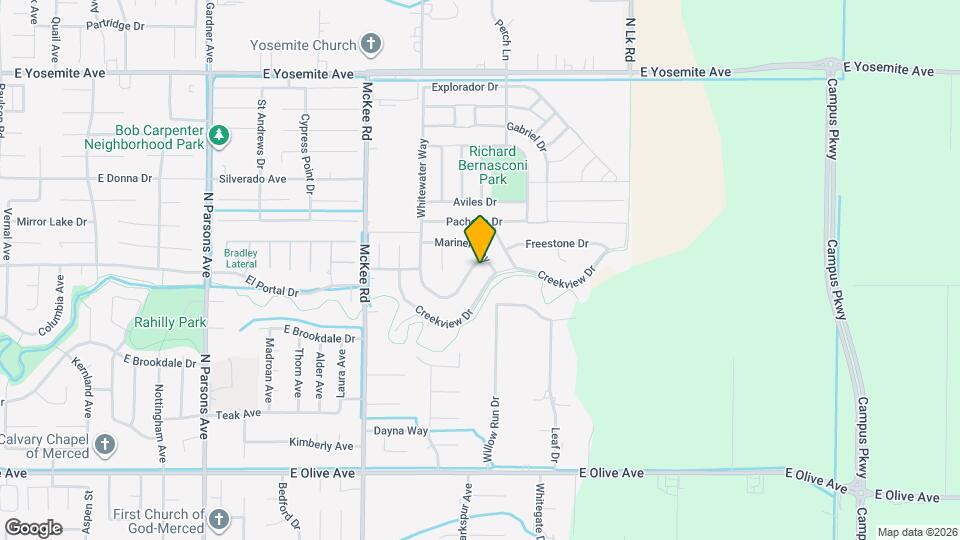 2390 River Rock Dr Map and Location Details