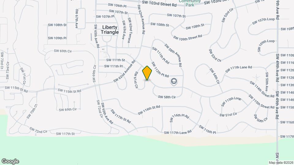 16888 SW 61st Cir Map and Location Details