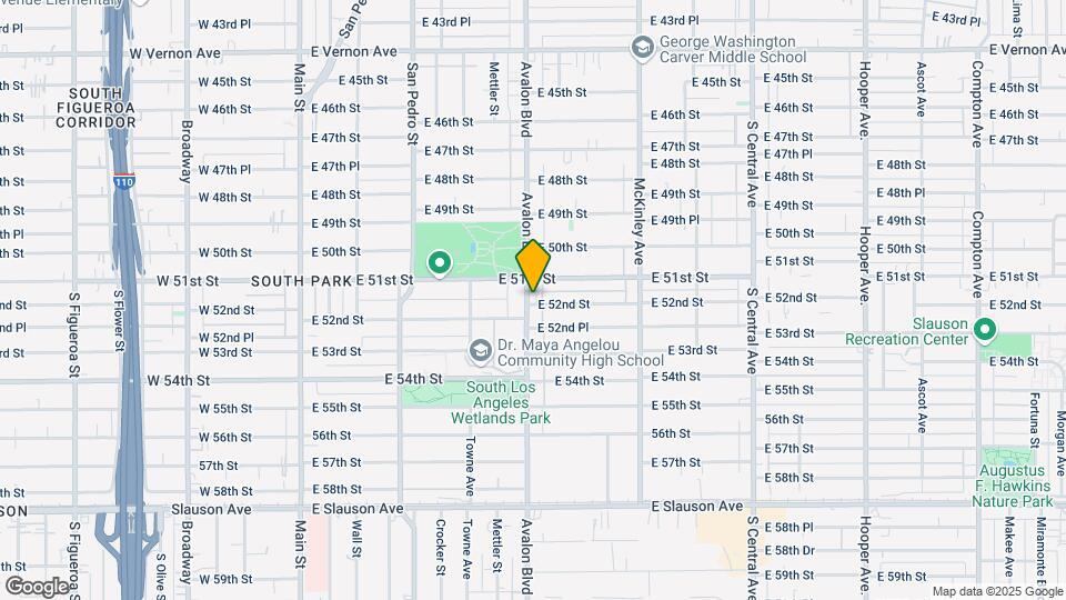 5120 S Avalon Blvd Map and Location Details