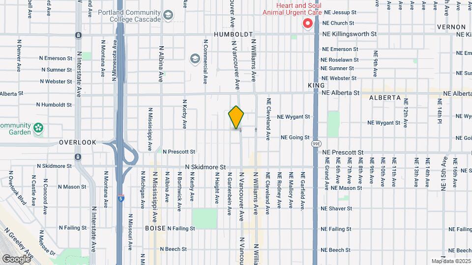 212 N Blandena St Map and Location Details