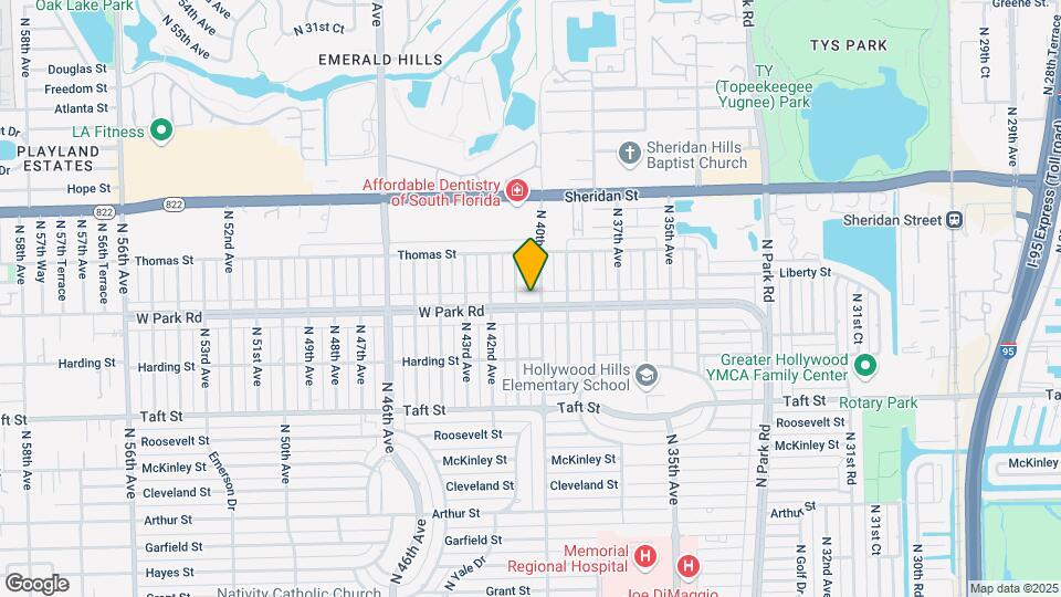 4007 W Park Rd Map and Location Details