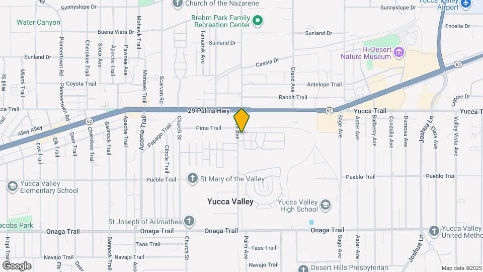 7379 Via Real Lane Map and Location Details