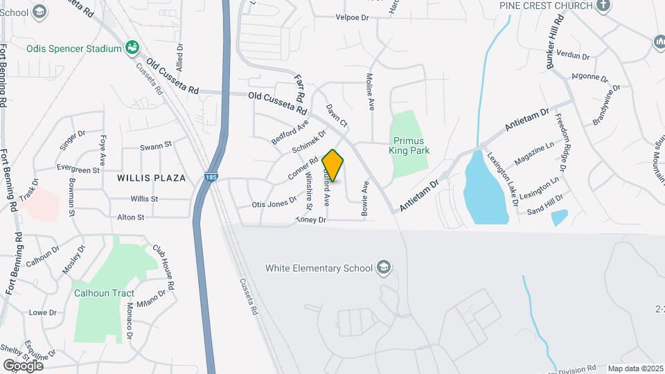 1548 Buford Ave Map and Location Details