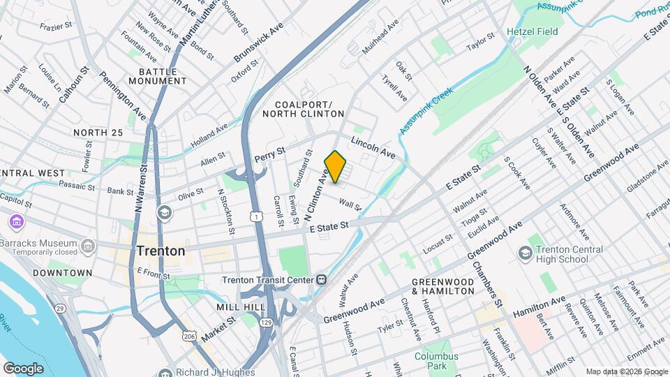 3 Monmouth Pl Map and Location Details