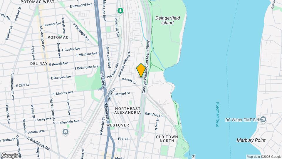 1628 W Abingdon Dr, Unit 101 Map and Location Details