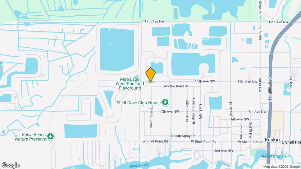 1305 Anchor Bend Dr Map and Location Details