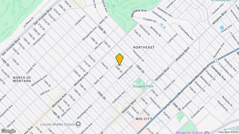 921 24th St Map and Location Details