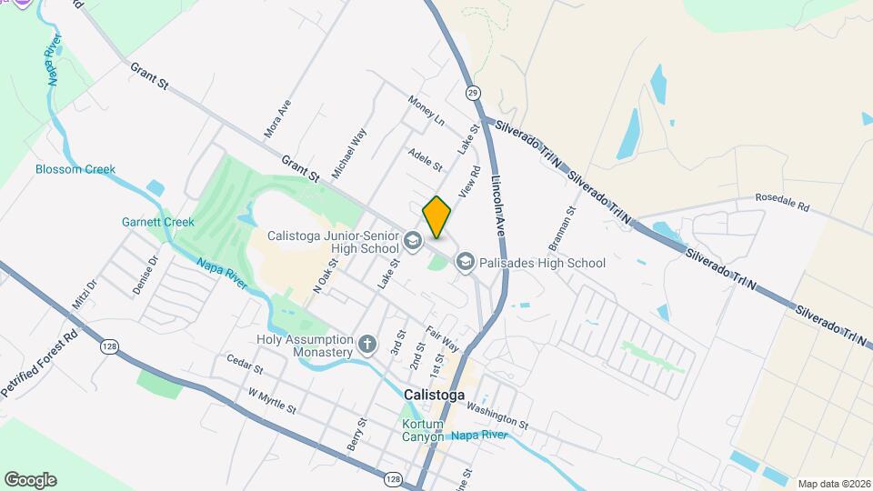 1612 Grant St Map and Location Details