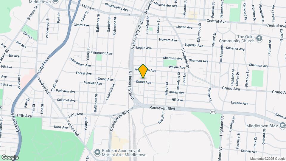 630 Crawford St Map and Location Details