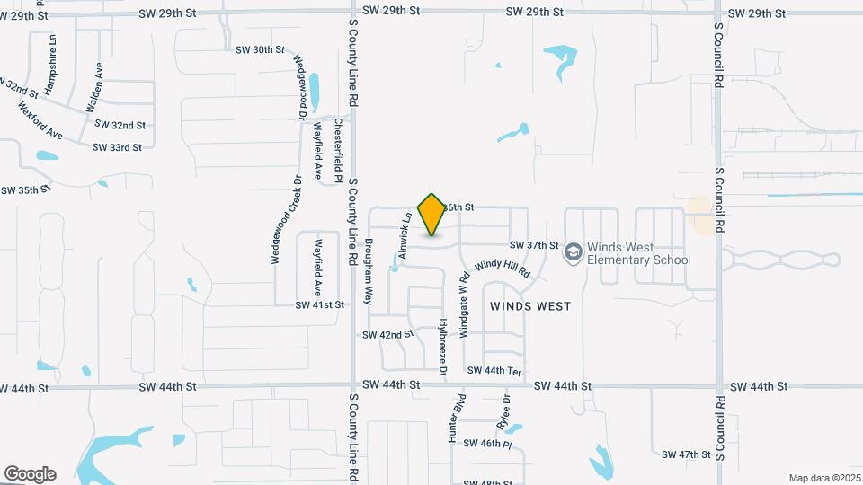 8705 SW 37th St Mapa y Detalles de la Ubicación