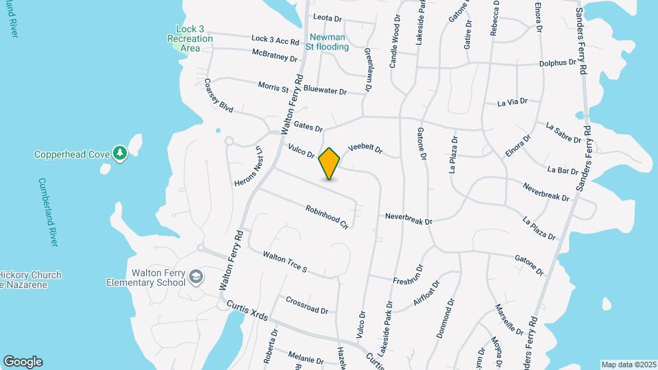 121 Robinhood Cir Mapa y Detalles de la Ubicación