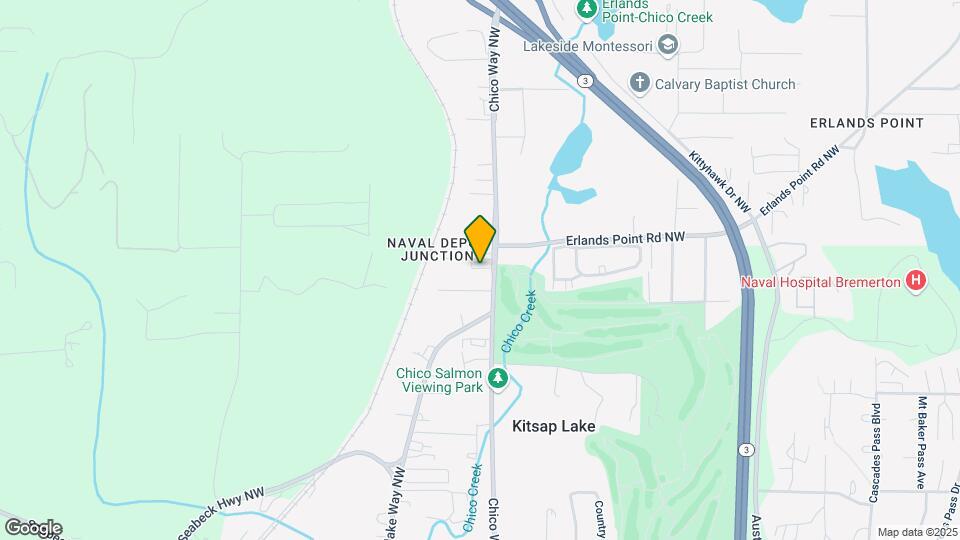 3543 Chico Way NW Mapa y Detalles de la Ubicación