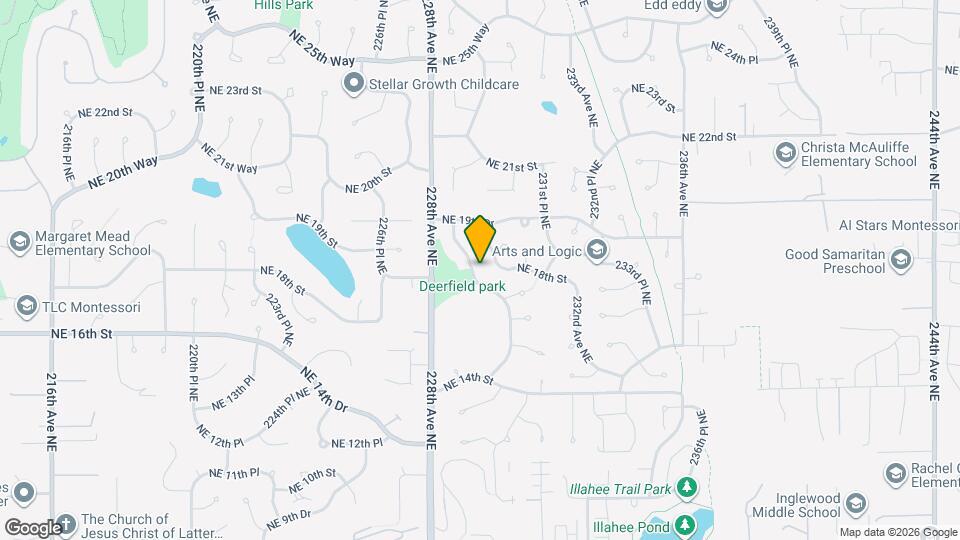 1736 229th Ave NE Map and Location Details