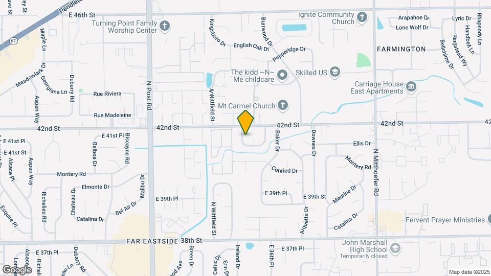 4131 Mellis Dr Map and Location Details