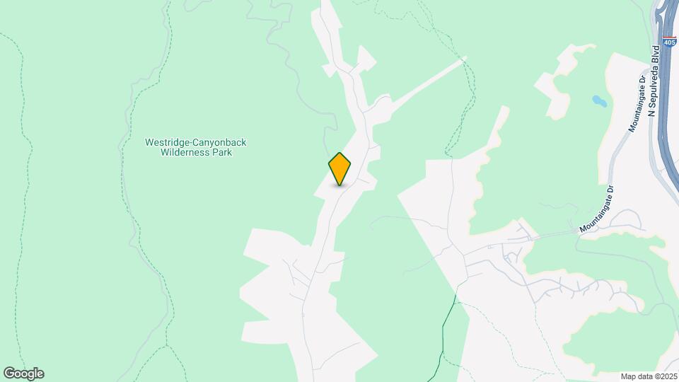 3463 Mandeville Canyon Rd Map and Location Details