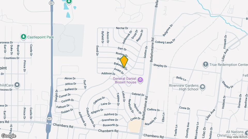 1112 Bakewell Dr Map and Location Details