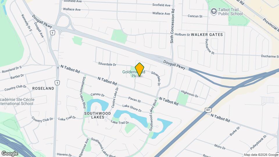 983 Peach Blossom Crescent Map and Location Details