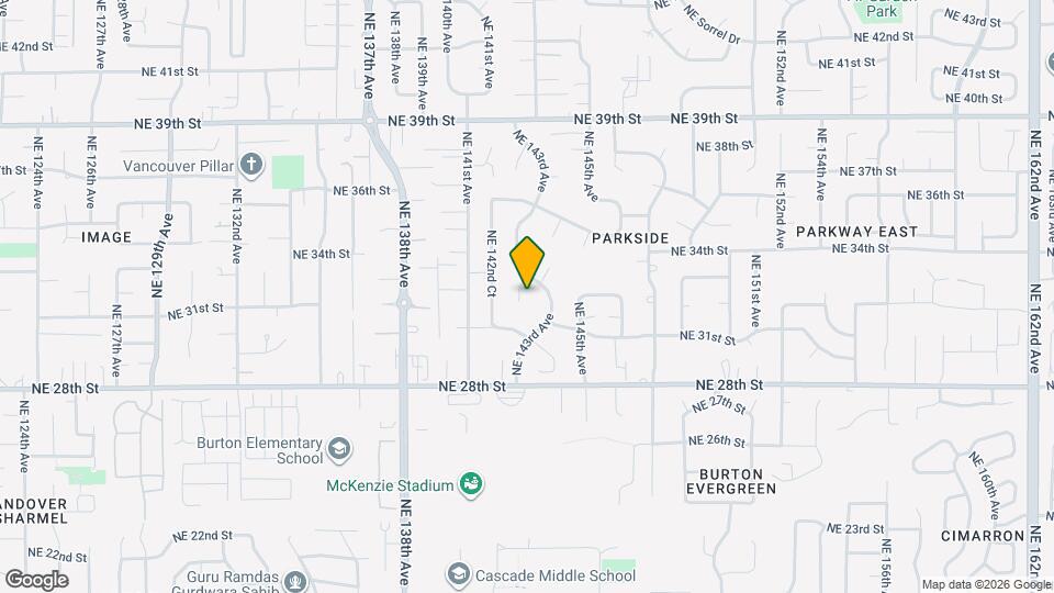 3205 NE Edelweiss Ave Map and Location Details