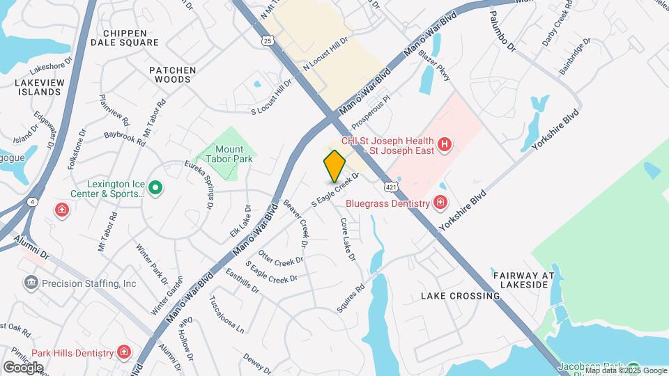 181 S Eagle Creek Dr Map and Location Details