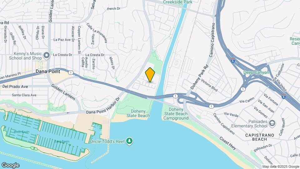 985 Doheny Way Map and Location Details