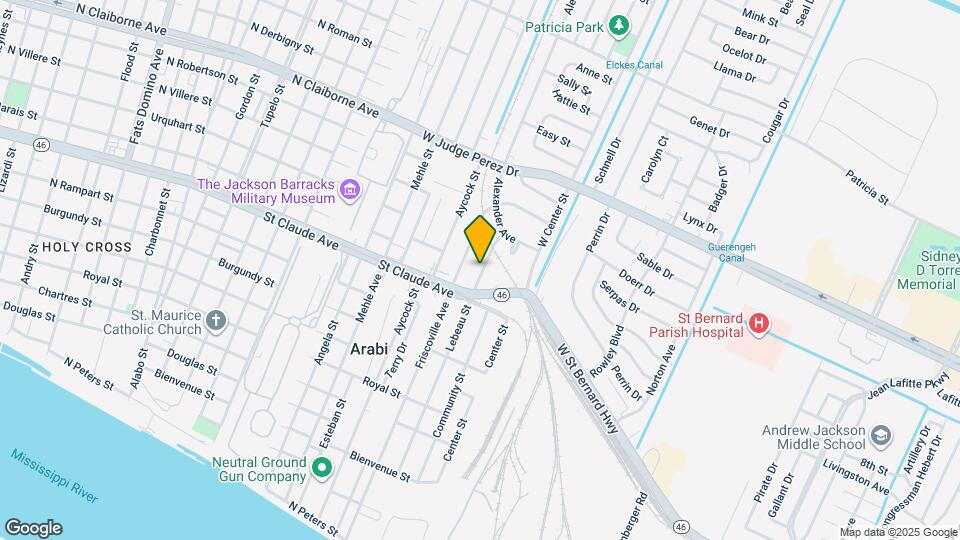 1108 Lebeau St, Unit APT. C Mapa y Detalles de la Ubicación
