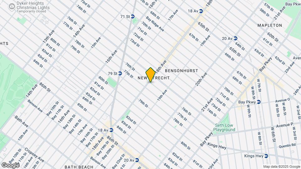 1804 76th St Map and Location Details