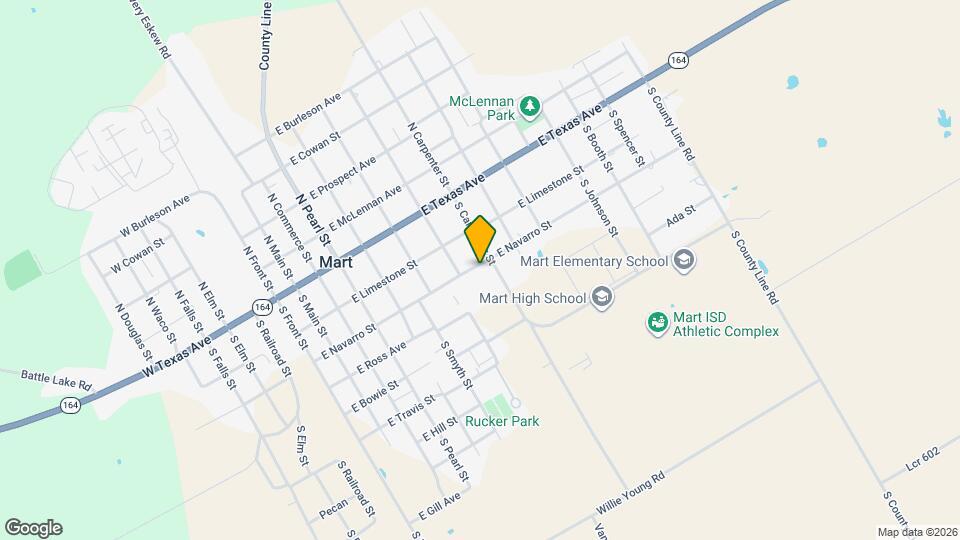 812 E Navarro St, Unit B Map and Location Details