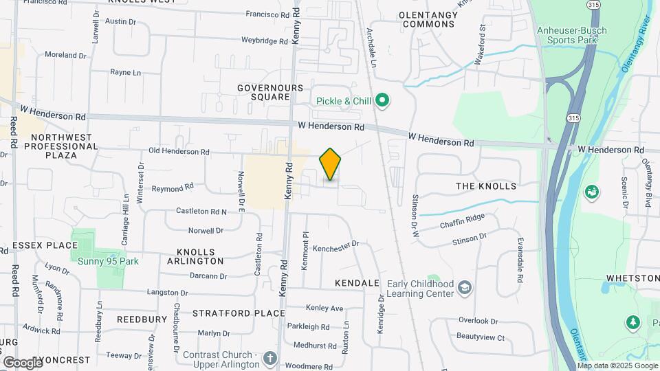 1022 Folkestone Rd Map and Location Details