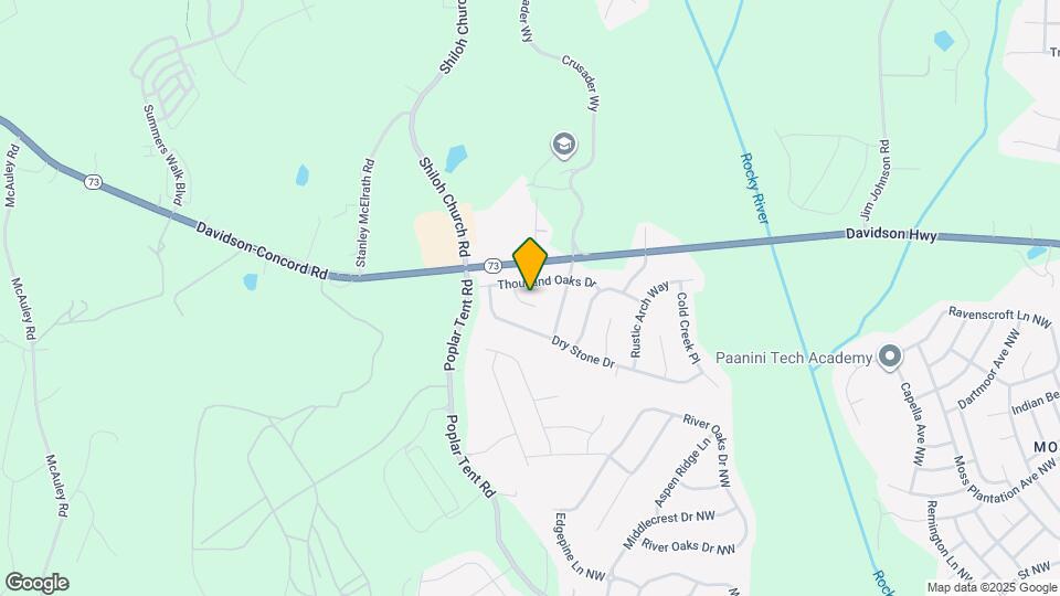 1928 Slumber Oaks Ct Mapa y Detalles de la Ubicación