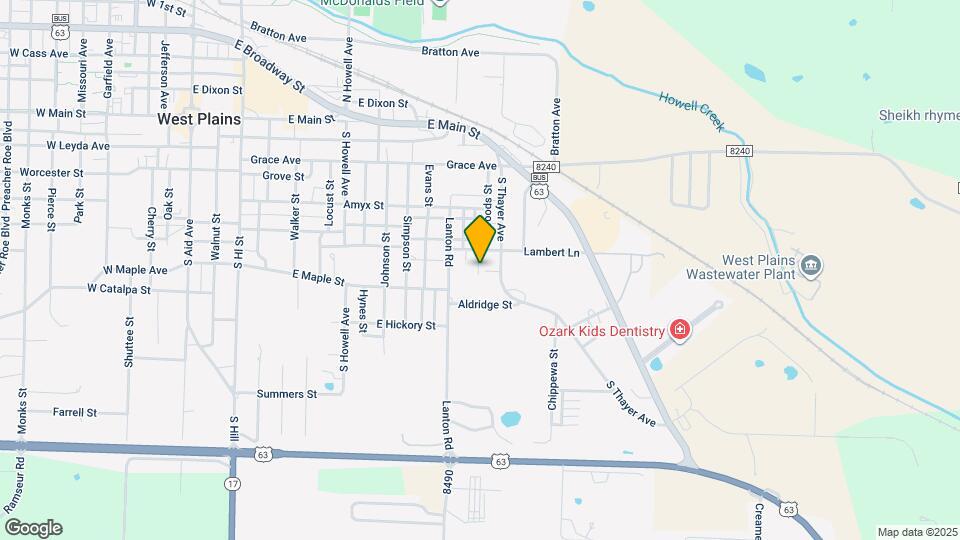 1114 Lambert Ln Map and Location Details