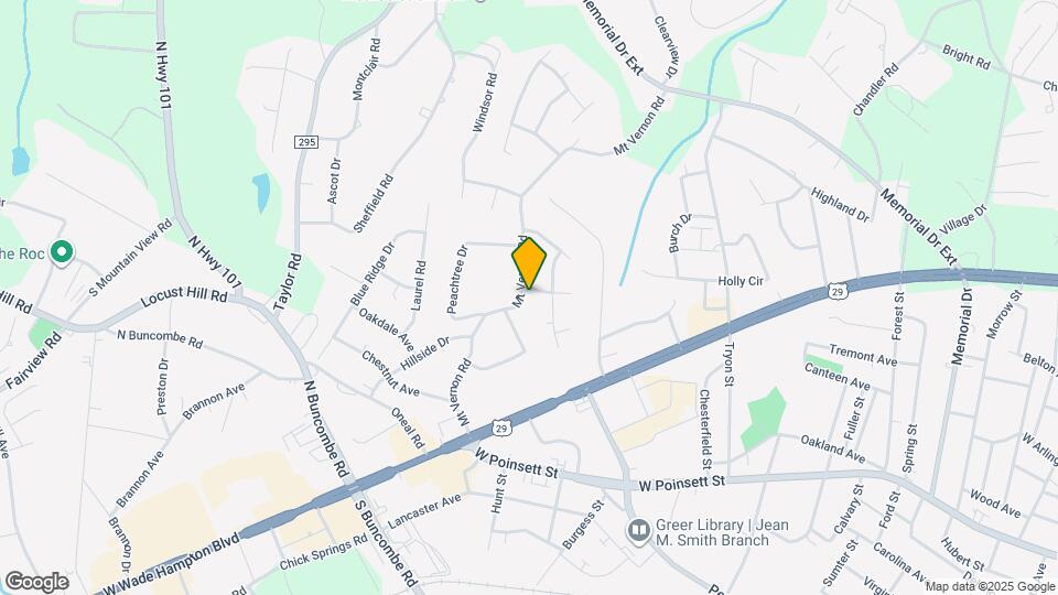 404 Mount Vernon Rd Map and Location Details