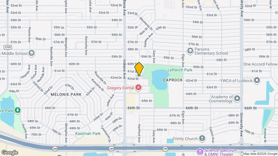 3316 62nd St Map and Location Details