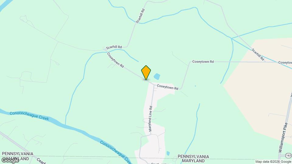 3870 Coseytown Rd Mapa y Detalles de la Ubicación
