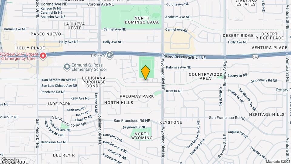 7901 Cockatoo Ln NE Map and Location Details