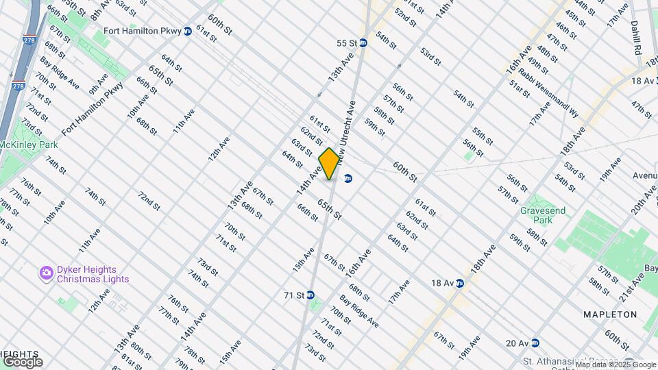 6326 New Utrecht Ave Map and Location Details
