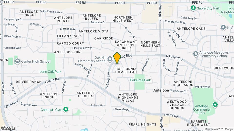 8316 Fountainhead Ct Map and Location Details