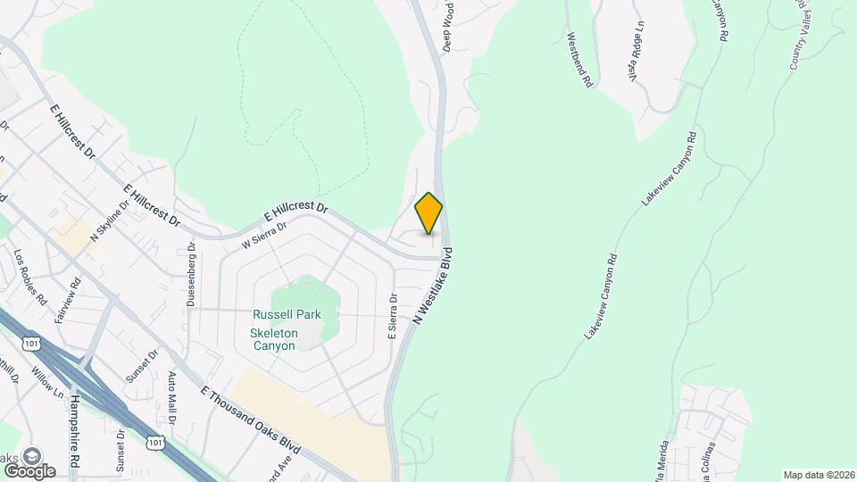 643 Arroyo Oaks Dr Map and Location Details