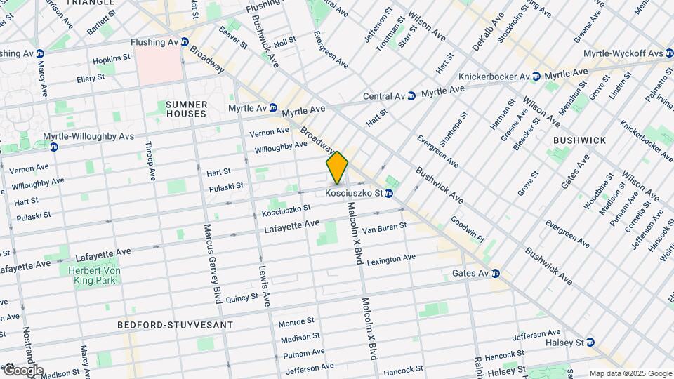 1070A DeKalb Ave Mapa y Detalles de la Ubicación