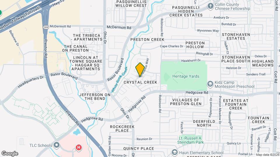 8016 Ambiance Way Map and Location Details