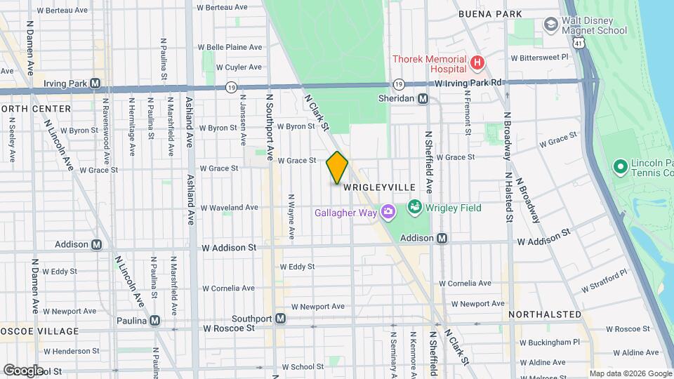 3722 N Magnolia Ave Map and Location Details