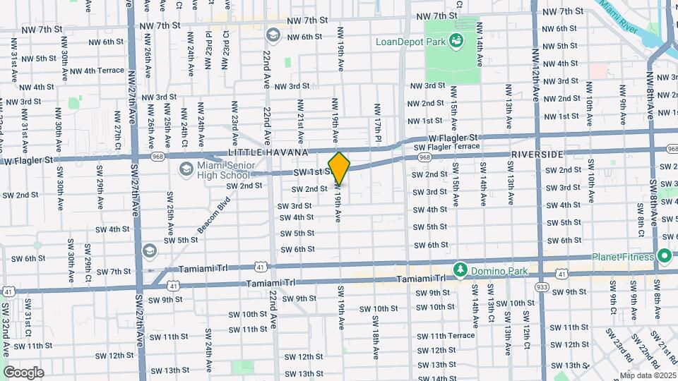 201 SW 19th Ave Mapa y Detalles de la Ubicación