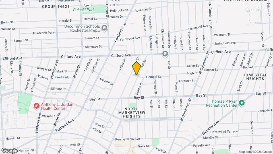 325 1st St Map and Location Details