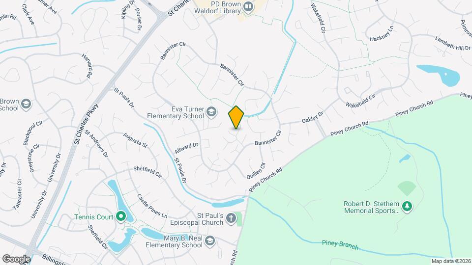 4536 Reeves Pl Map and Location Details