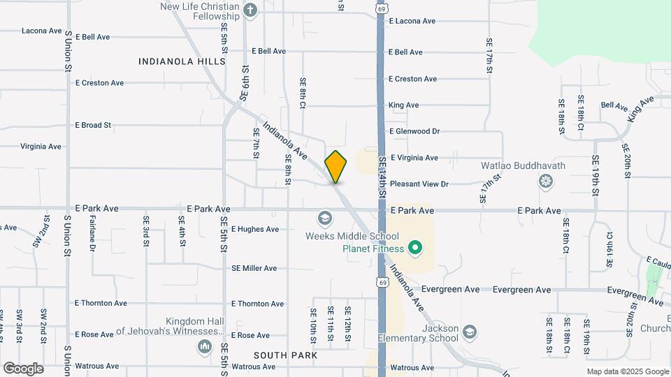 3130 Indianola Ave Map and Location Details