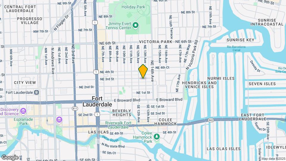 1220 NE 3rd St Map and Location Details