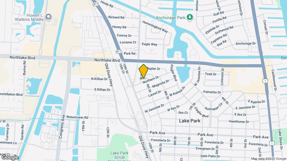 927 Northern Dr Map and Location Details