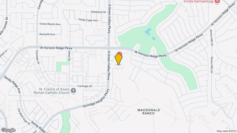 2162 Sunset Valley St Map and Location Details