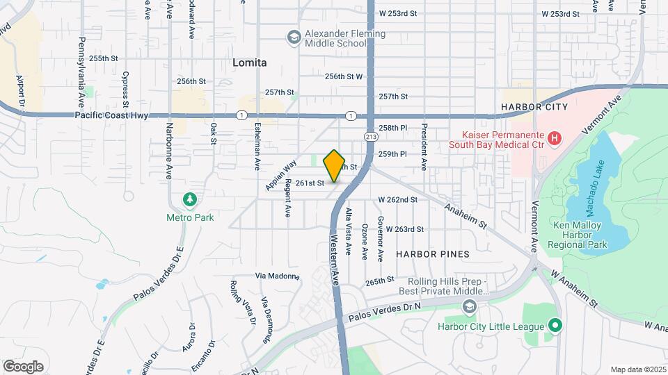 26125 Cayuga Ave Map and Location Details