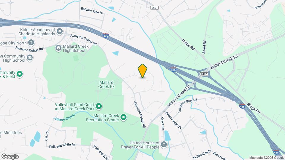 2935 Canary Ct Map and Location Details