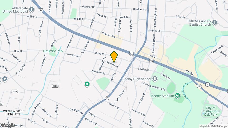 211 Putnam St Map and Location Details